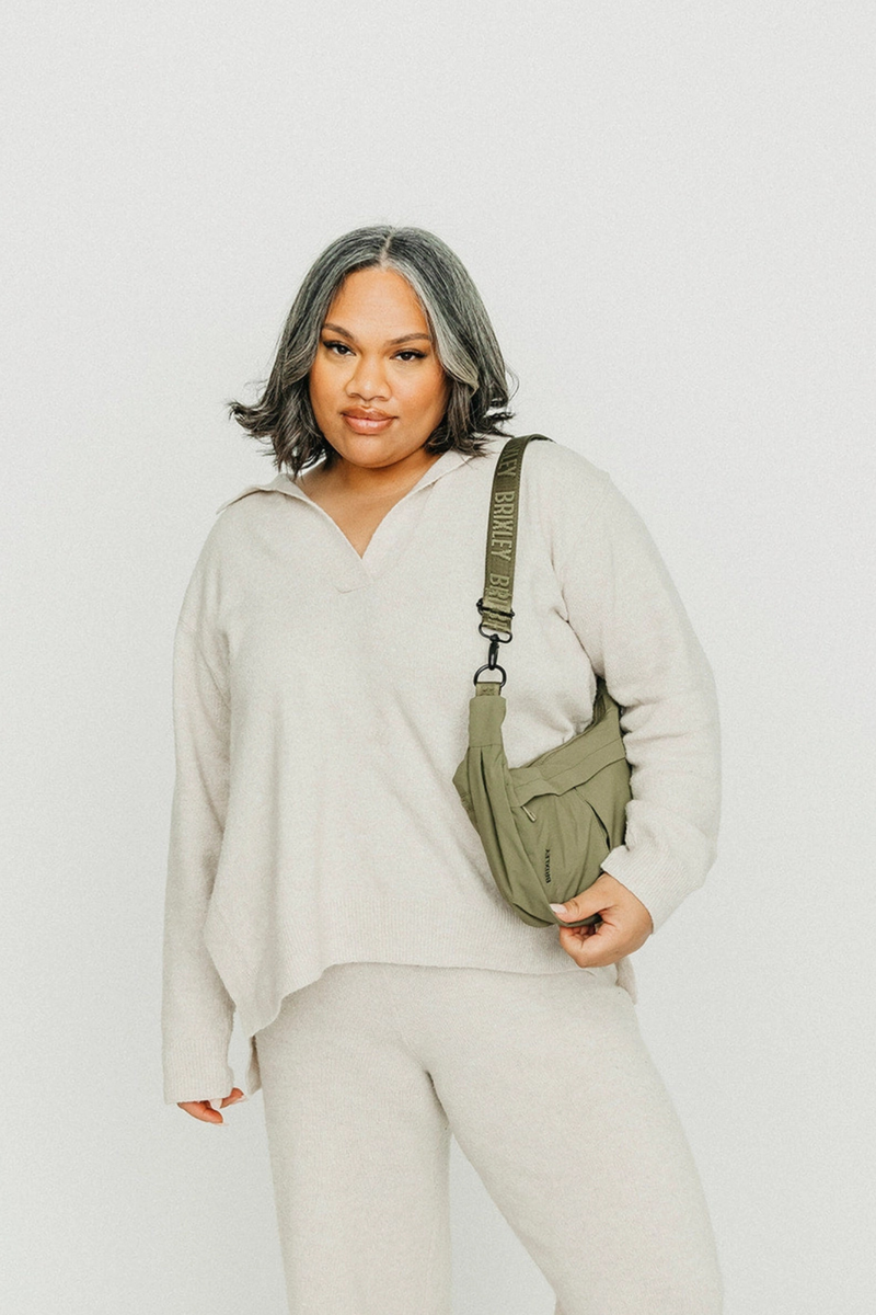 Basil Crescent Bag – Edie Boutique