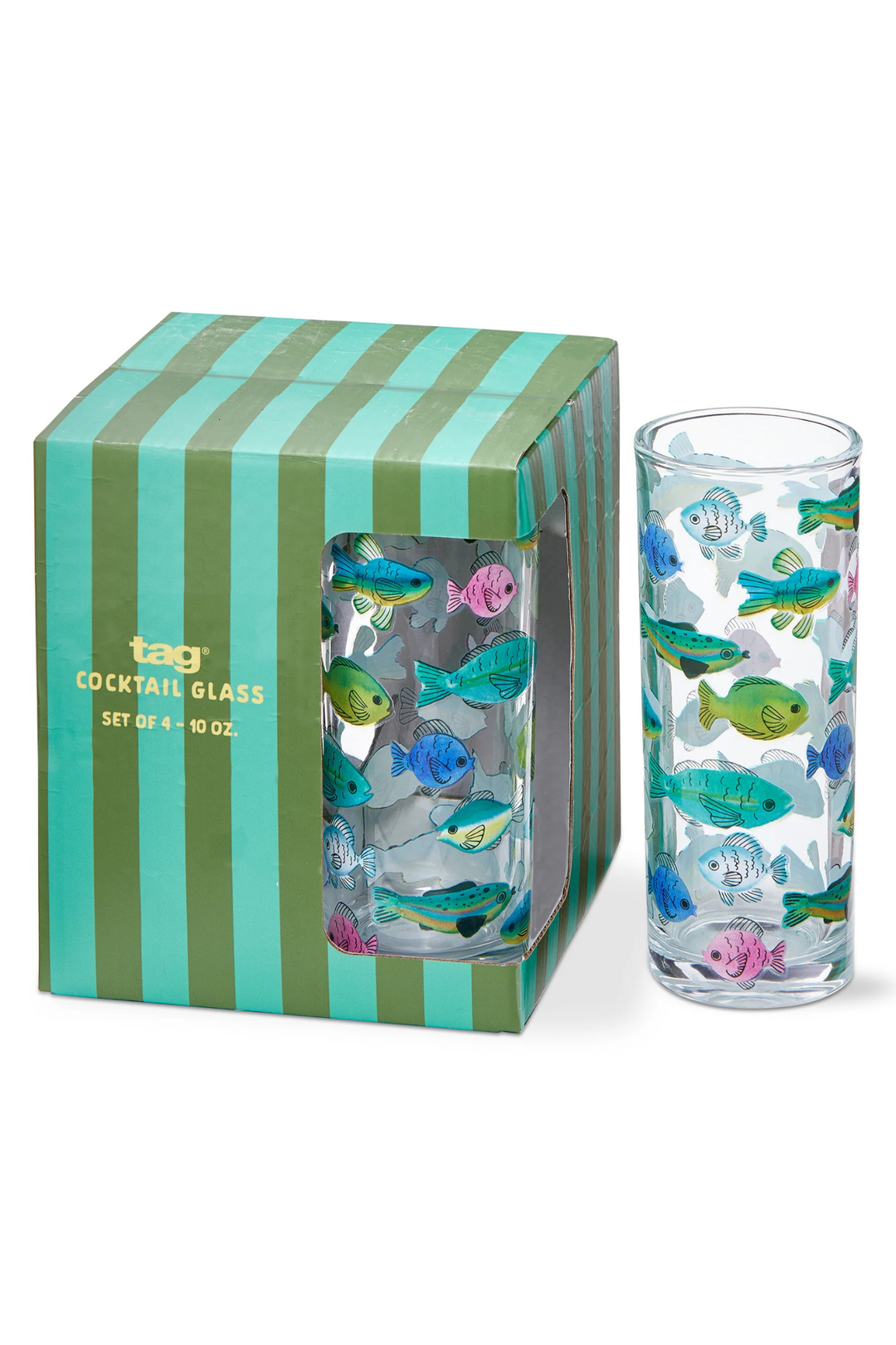 Make A Splash Drinks Glass Set of 4