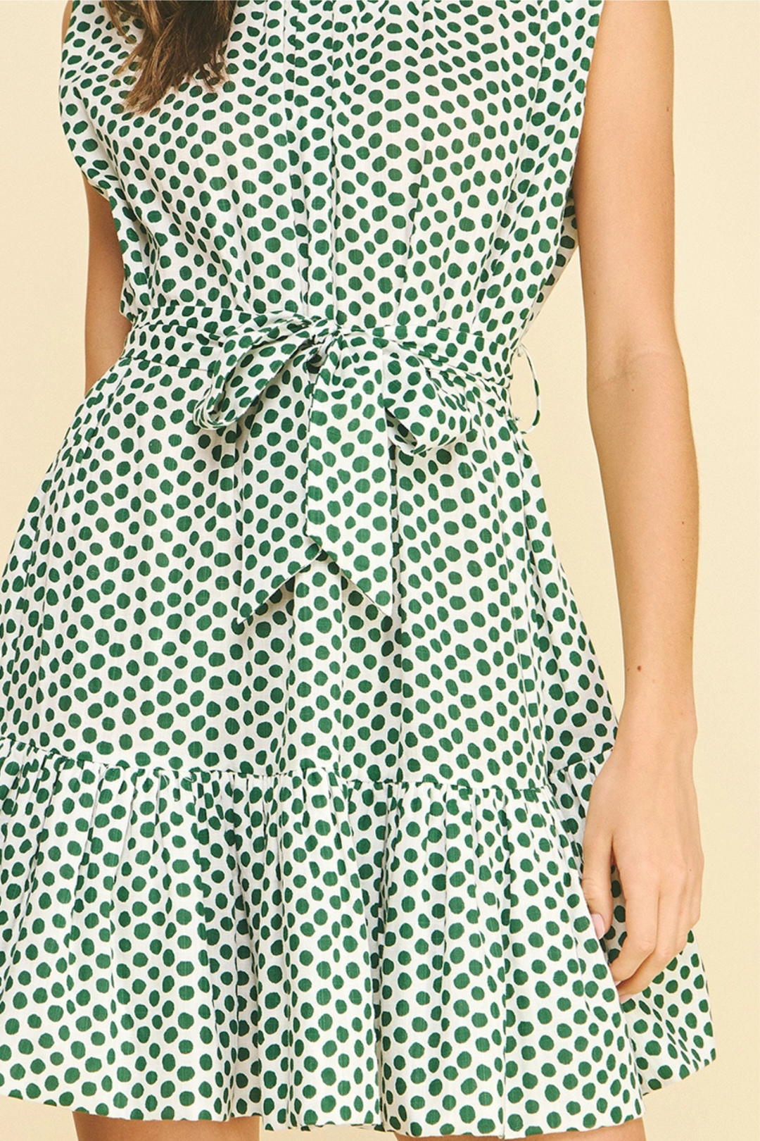 warehouse green polka dot dress Ladies Dresses Warehouse Green Polka Dot Dress Retro Girls' Vintage Short  Sleeved Polka Dots Dress Vintage