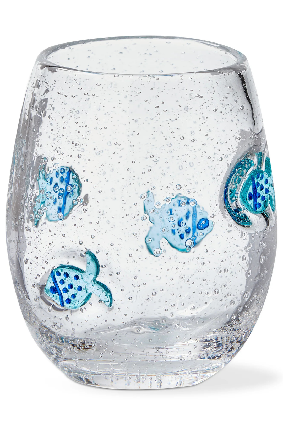 Fish Bubble Glass Stemless Wine – Edie Boutique