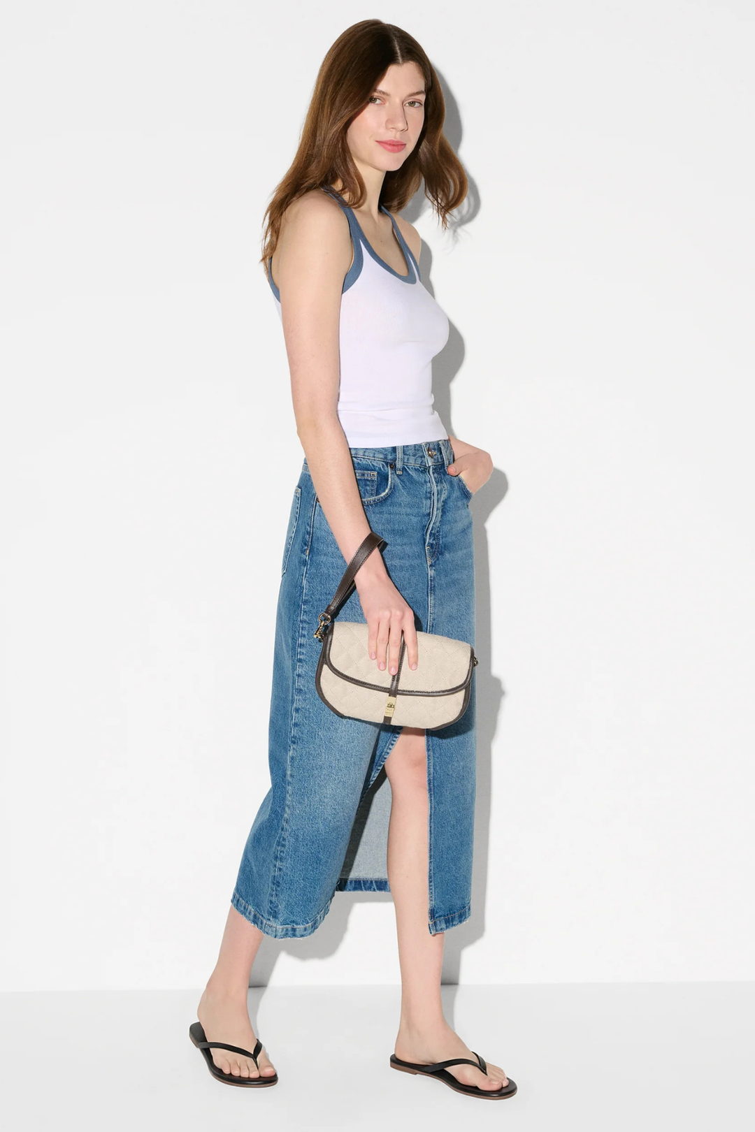 アミュレットガードル MZ Wallace Sandy Linen Small Astor Convertible Clutch – Edie Boutique