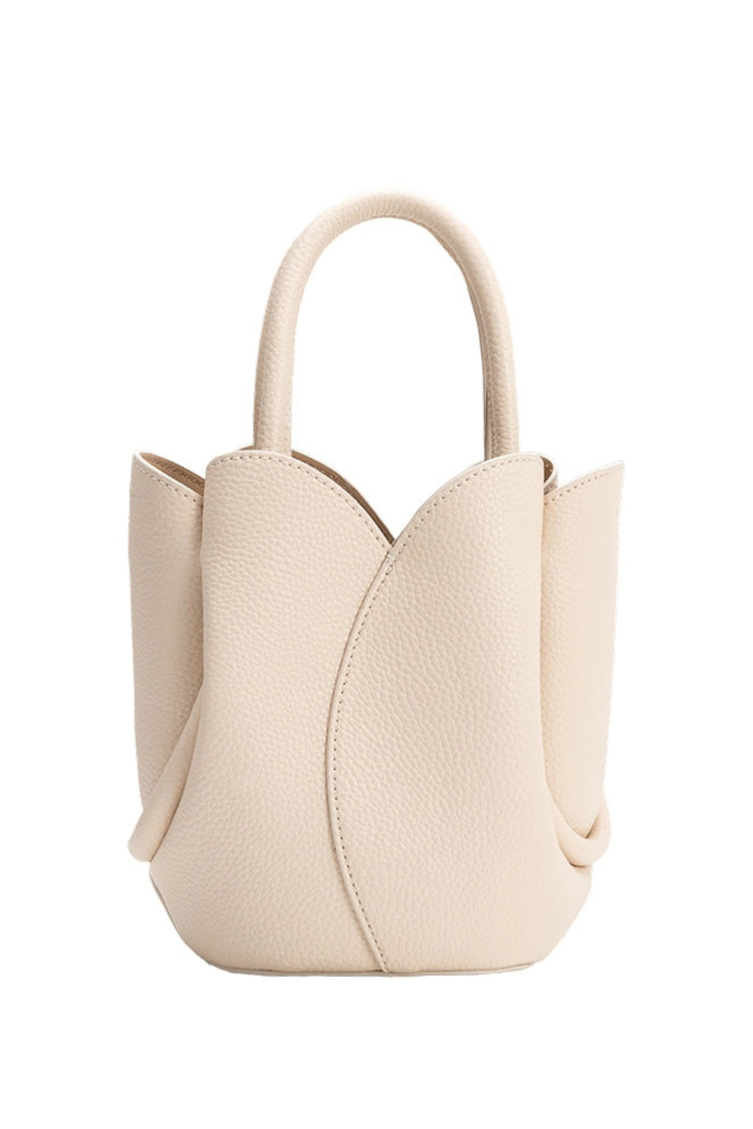 Tulip Mini Recycled Vegan Leather Top Handle Bag – Edie Boutique