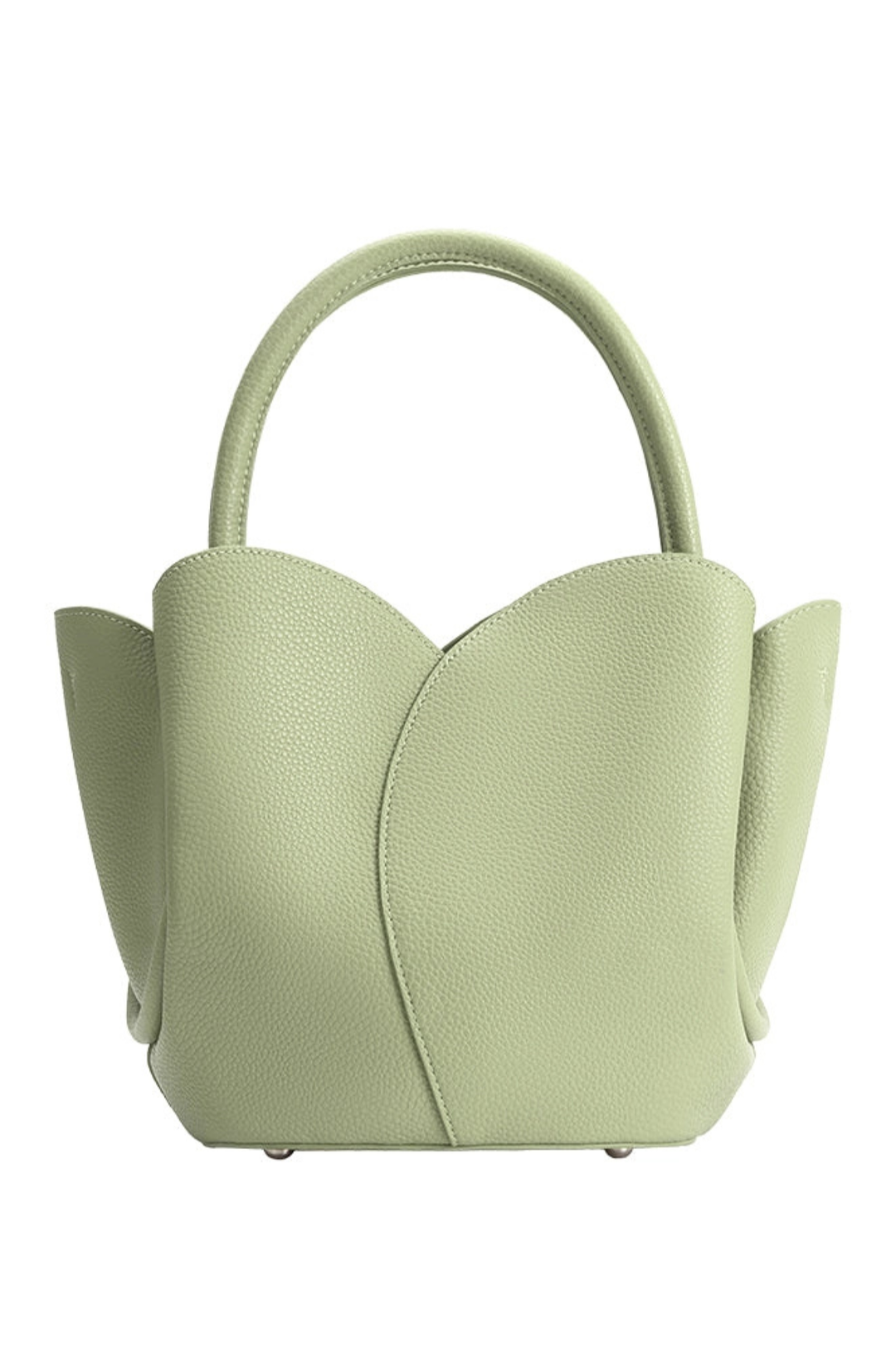 Tulip Recycled Vegan Leather Top Handle Bag – Edie Boutique