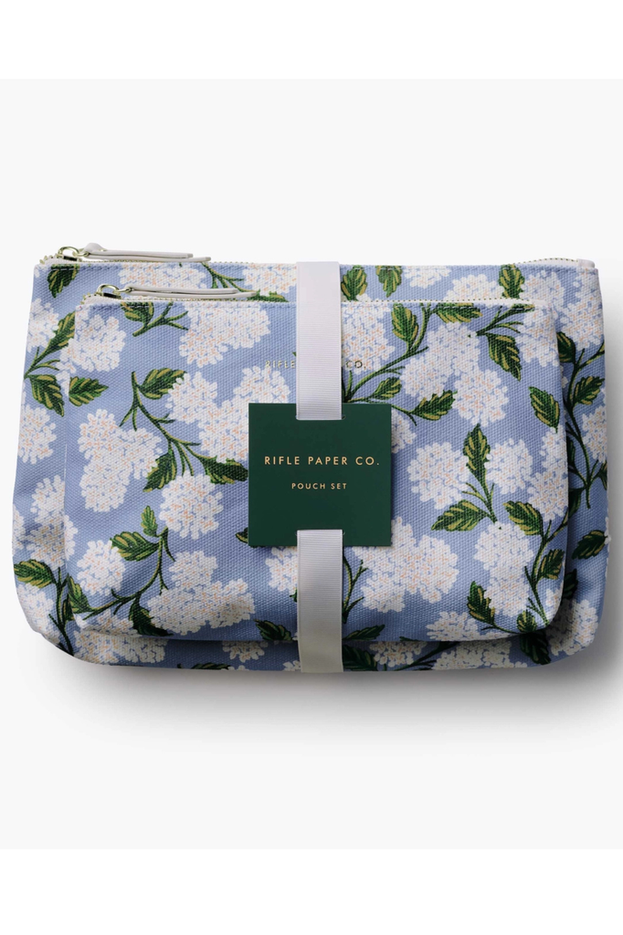 Hydrangea Zippered Pouch Set – Edie Boutique