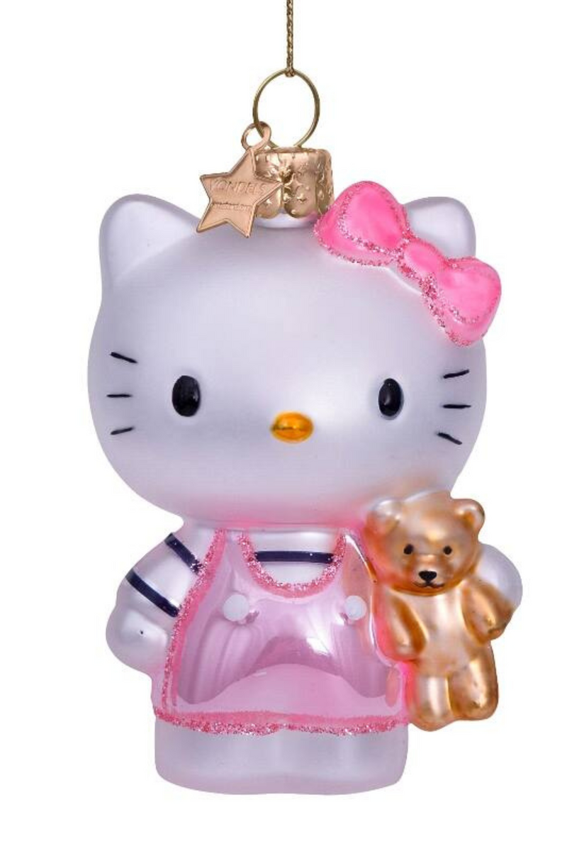 Glass Hello Kitty Ornament – Edie Boutique