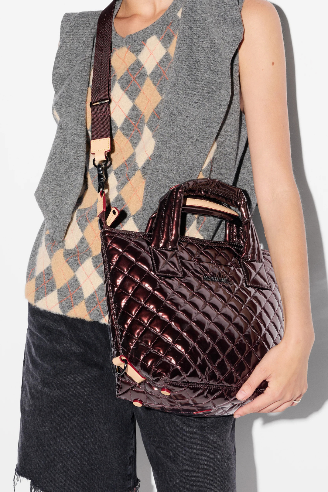 Small Sutton Deluxe Bordeaux Lacquer – Edie Boutique