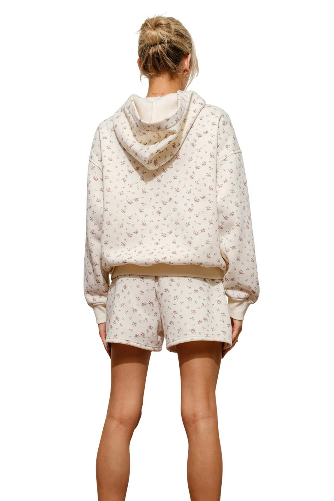 トップス Short Sleeve Hoody - Floral Printed 41iWUL9v0RL.jpg