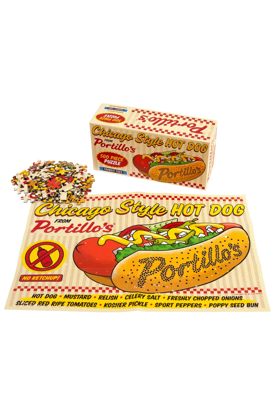 Portillo's 500 Piece Puzzle – Edie Boutique Portillo's 500 Piece Puzzle – Edie Boutique