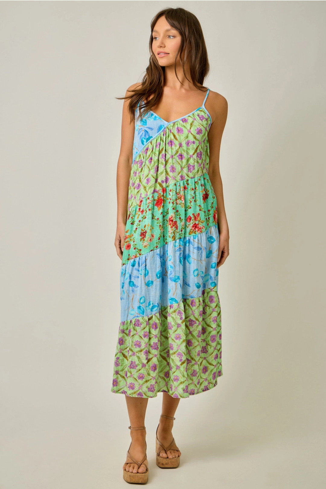 edie maxi dress BuddyLove | Edie Tie-Shoulder Maxi Dress