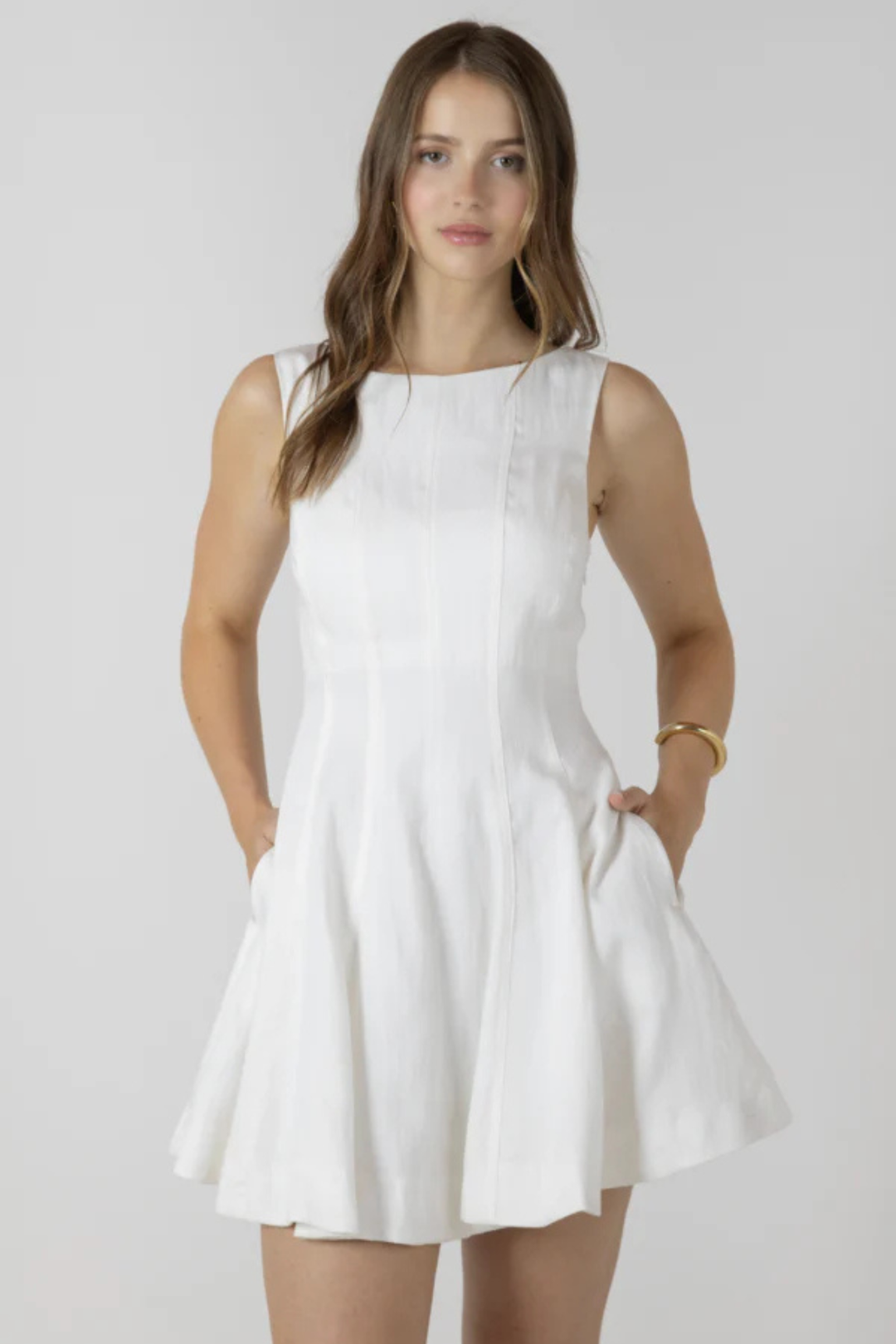 slim fit dress slacks Elana Kattan main image 1