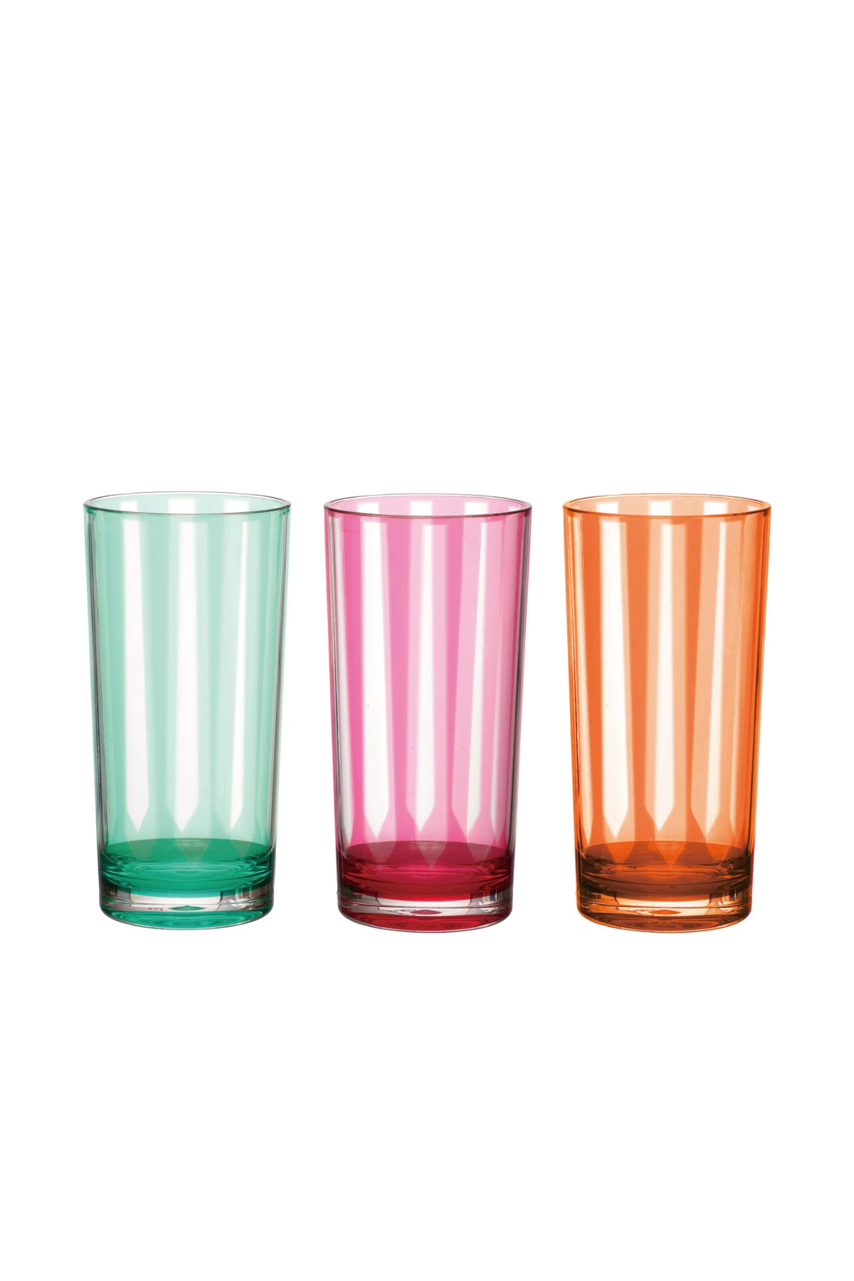 20 oz Striped Acrylic Drinking Glass – Edie Boutique