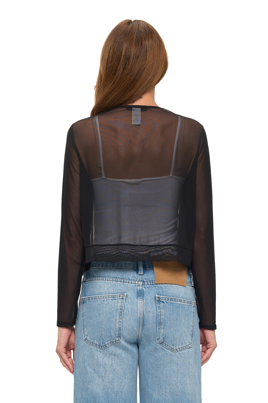 Mesh Jacket-Black – Edie Boutique