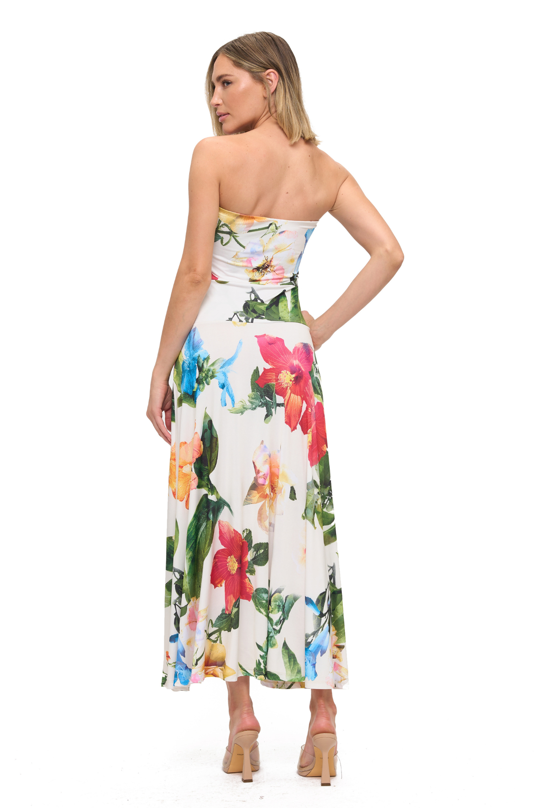 flowy tube dress Flare Maxi Small casual maxi dress Made in USA Color:Electric Lime Plus Size Color-blocking Chiffon