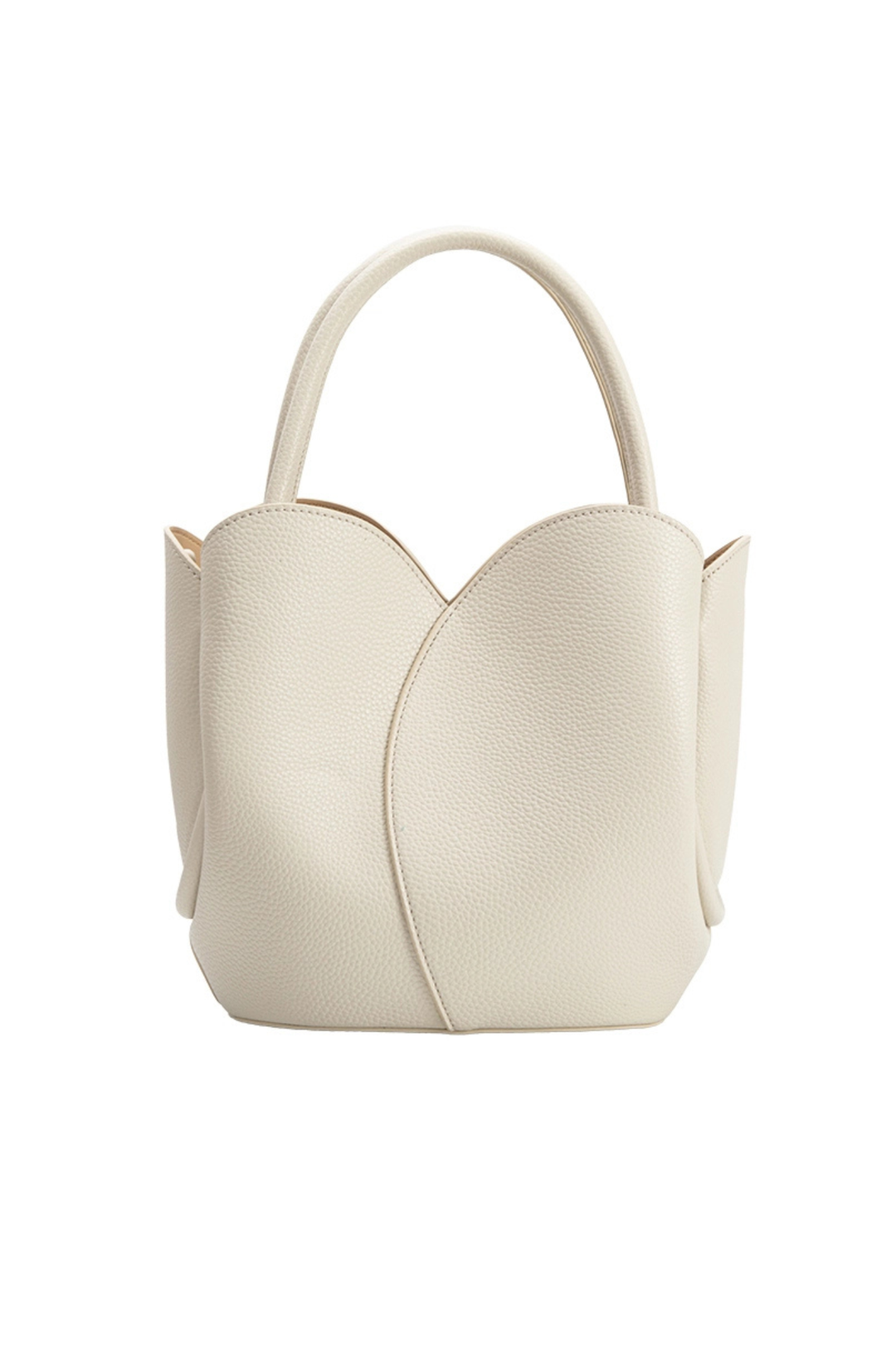 Tulip Recycled Vegan Leather Top Handle Bag – Edie Boutique