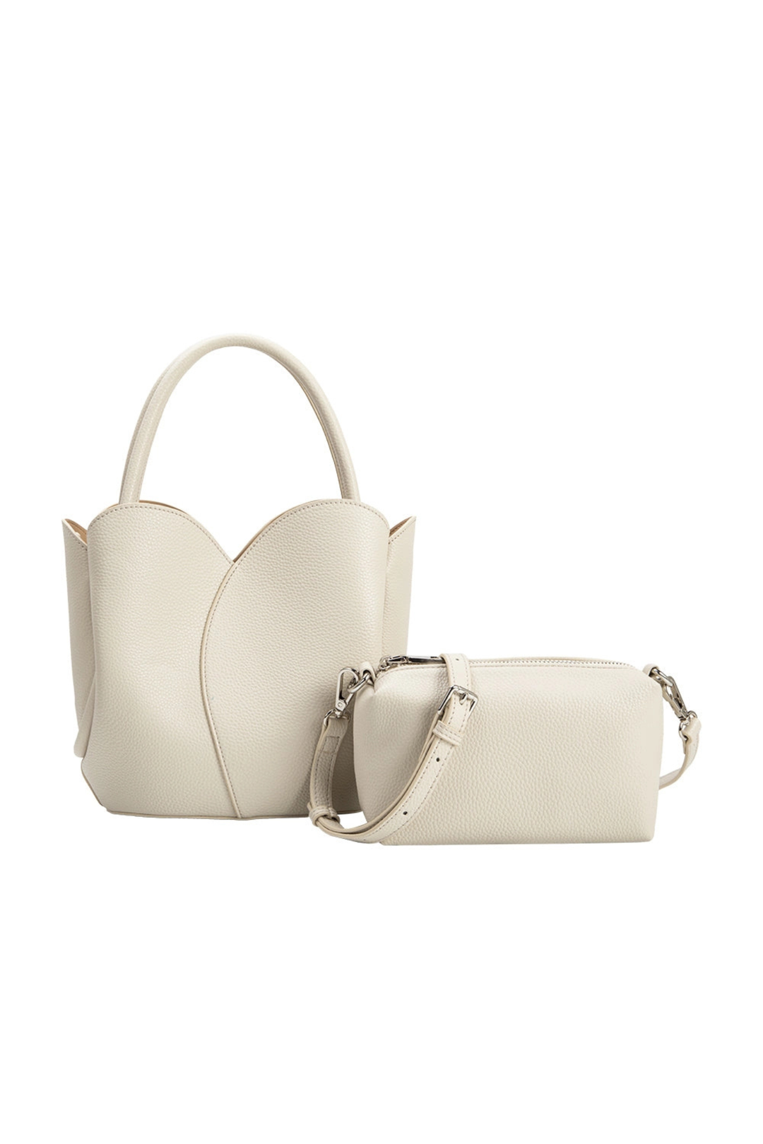 Tulip Recycled Vegan Leather Top Handle Bag – Edie Boutique