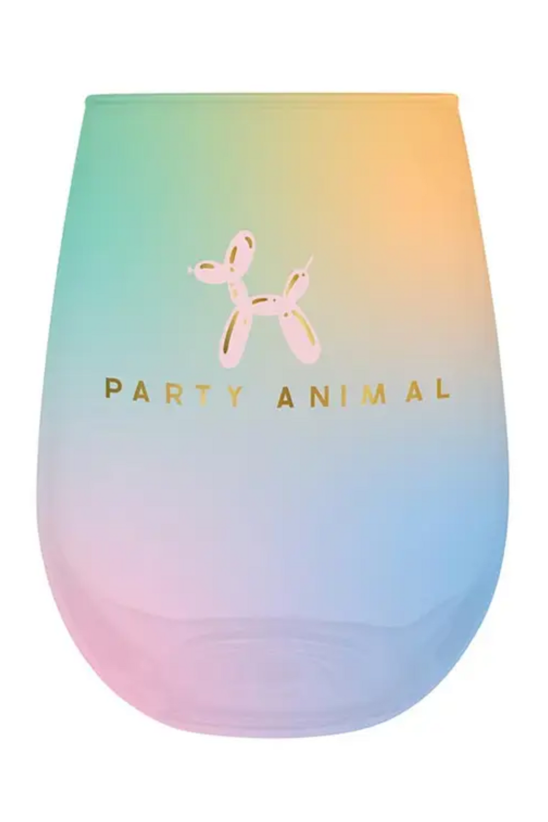 Party Animal Stemless Wine Glass – Edie Boutique