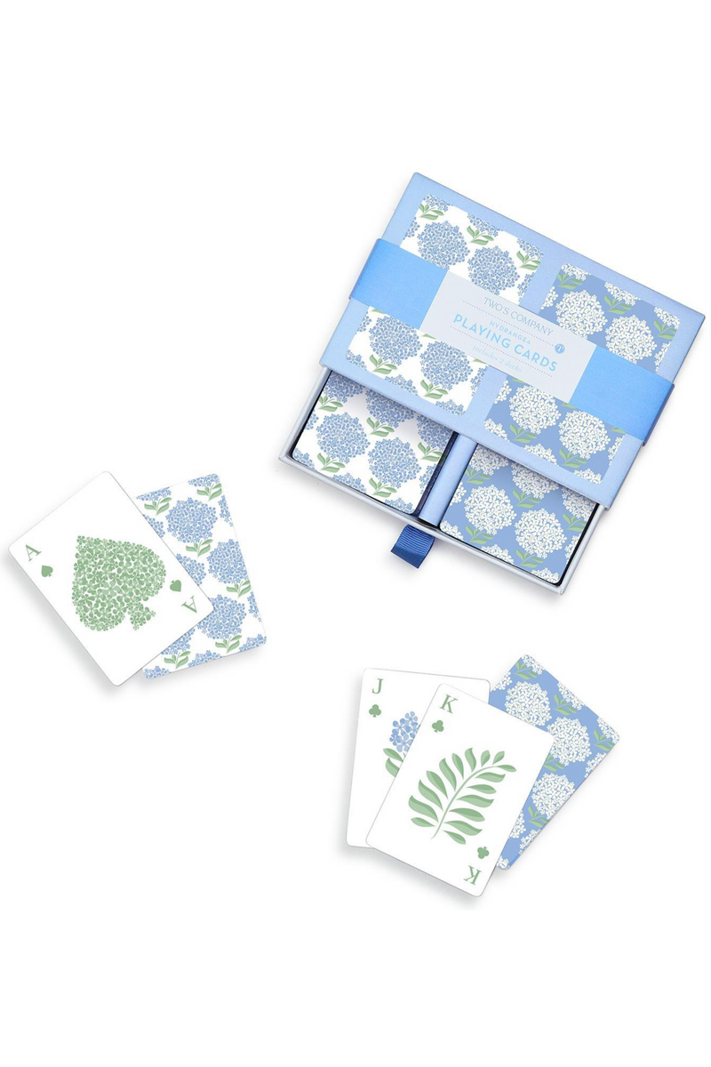 Hydrangea Playing Cards Boxed Set