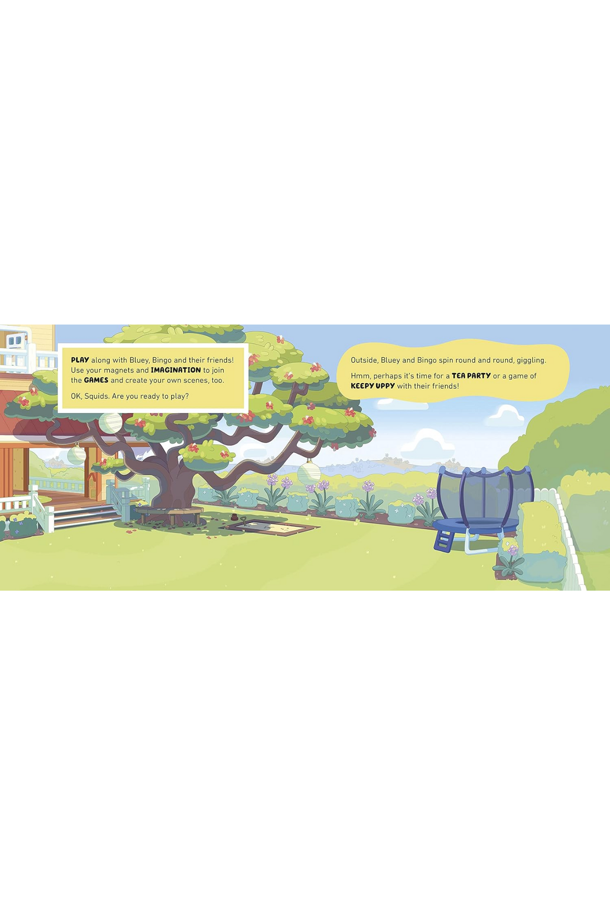 Jual Bluey: Let's Play Outside! : Magnet Book By Bluey Di Seller Bane - Foto 4