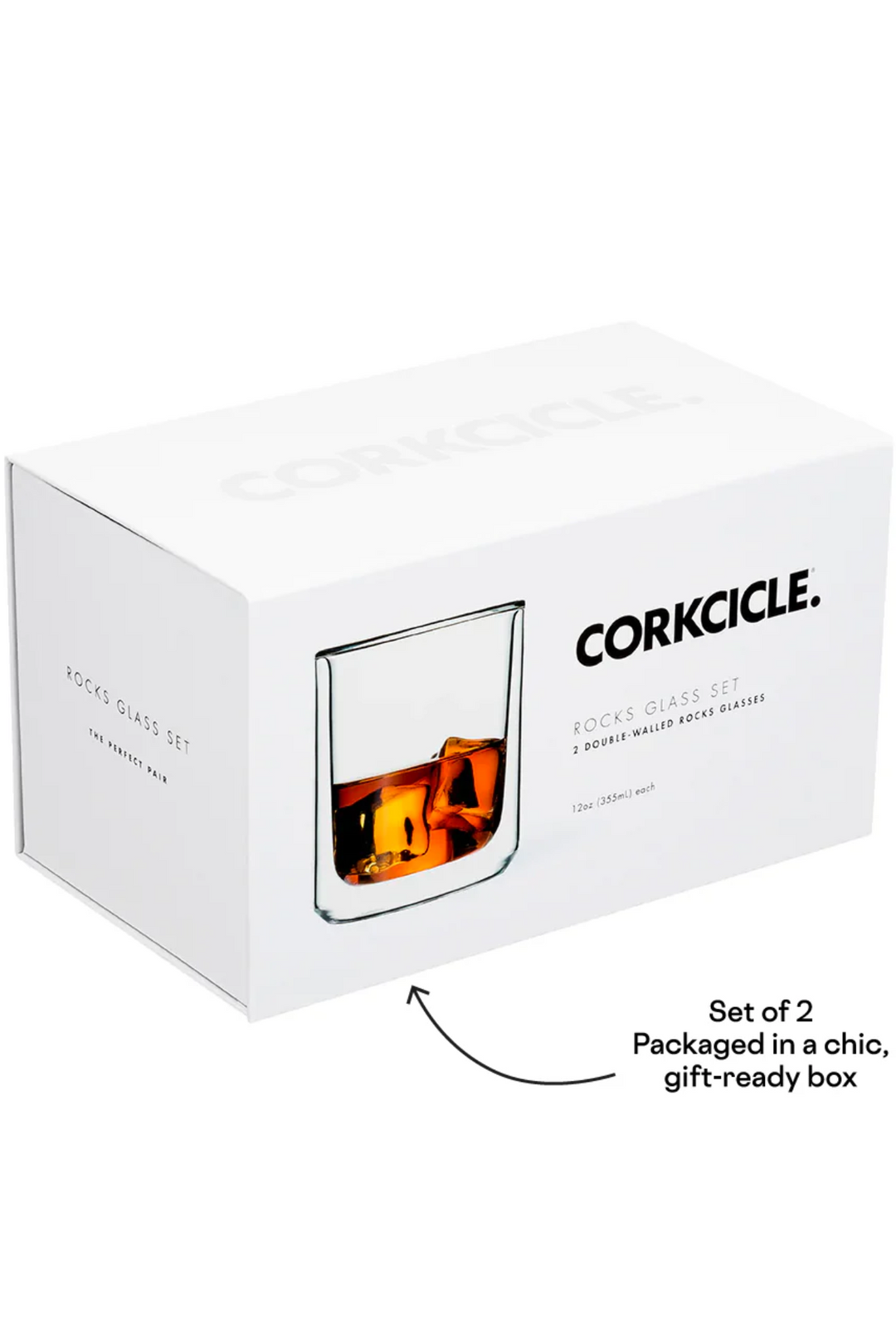 Corkcicle Double Walled Glass Set of 2 – Edie Boutique