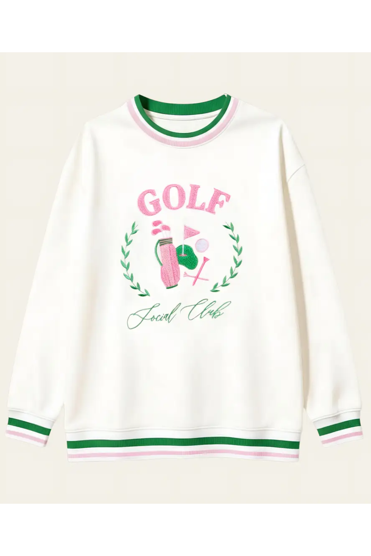 Golf Social Club Oversized Crew – Edie Boutique