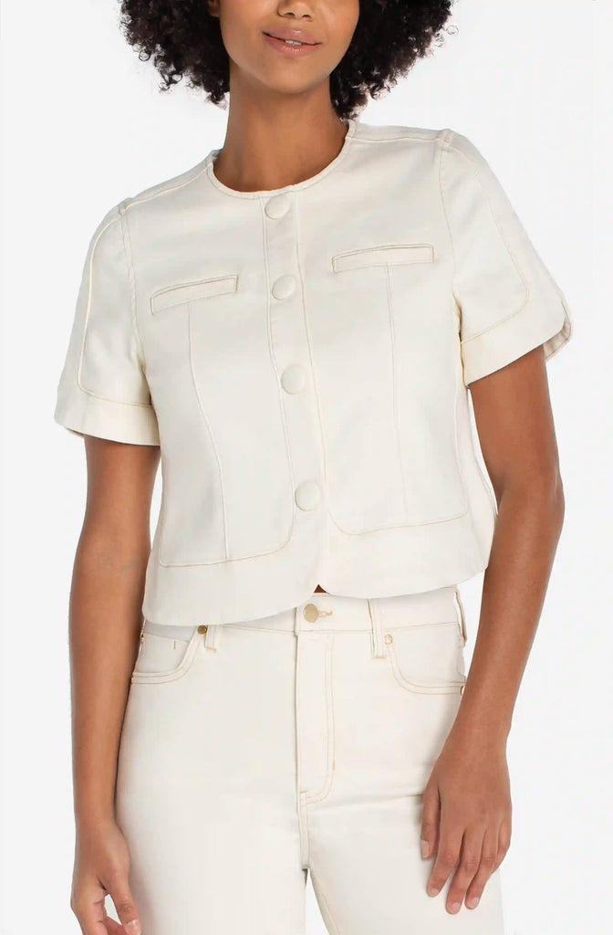 short sleeve dress jackets Buy White Short Sleeve Jacket with Linen from Next USA