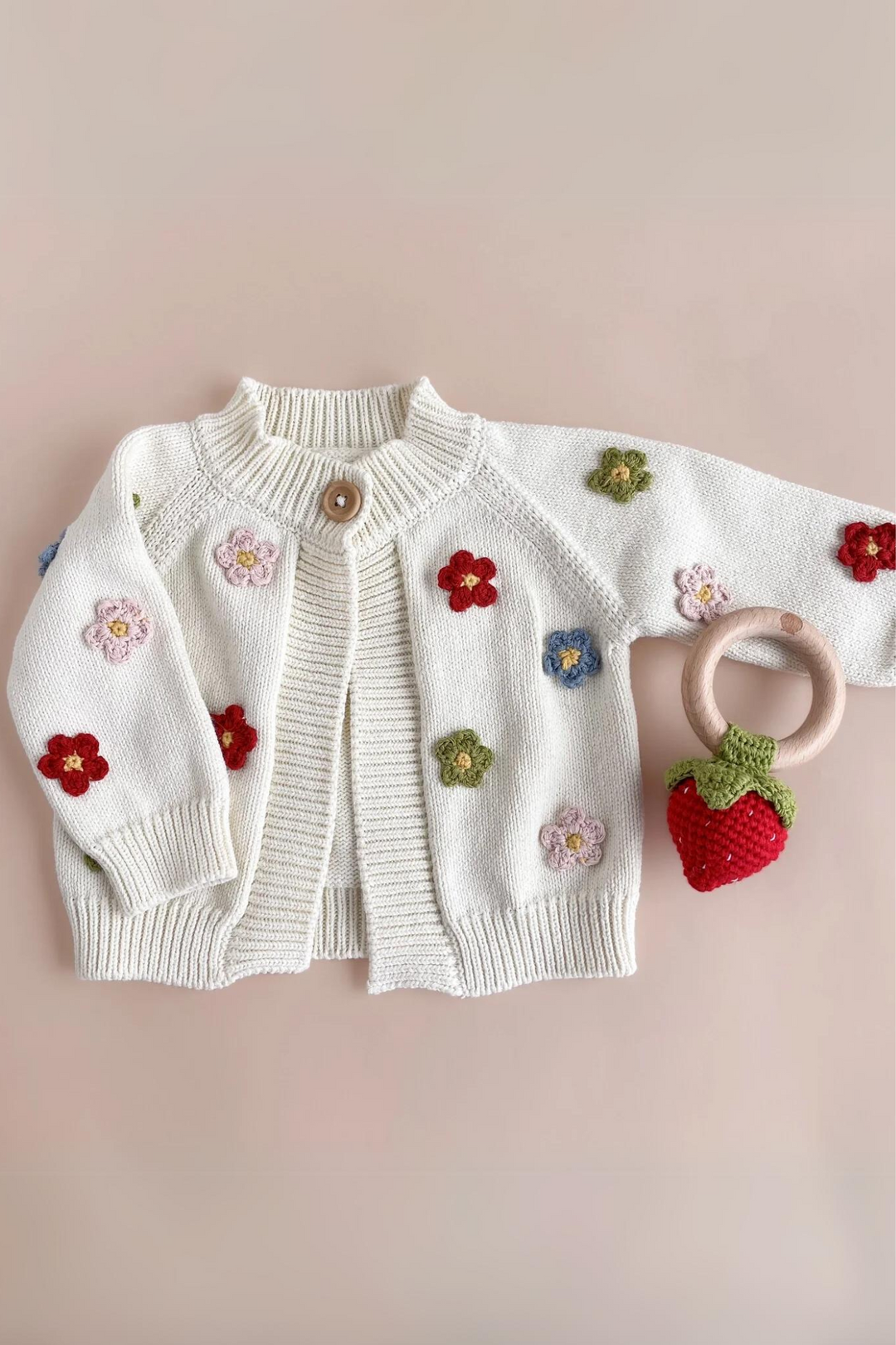 Cotton baby fashion cardigan