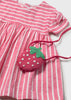 Strawberry Dress with Handbag