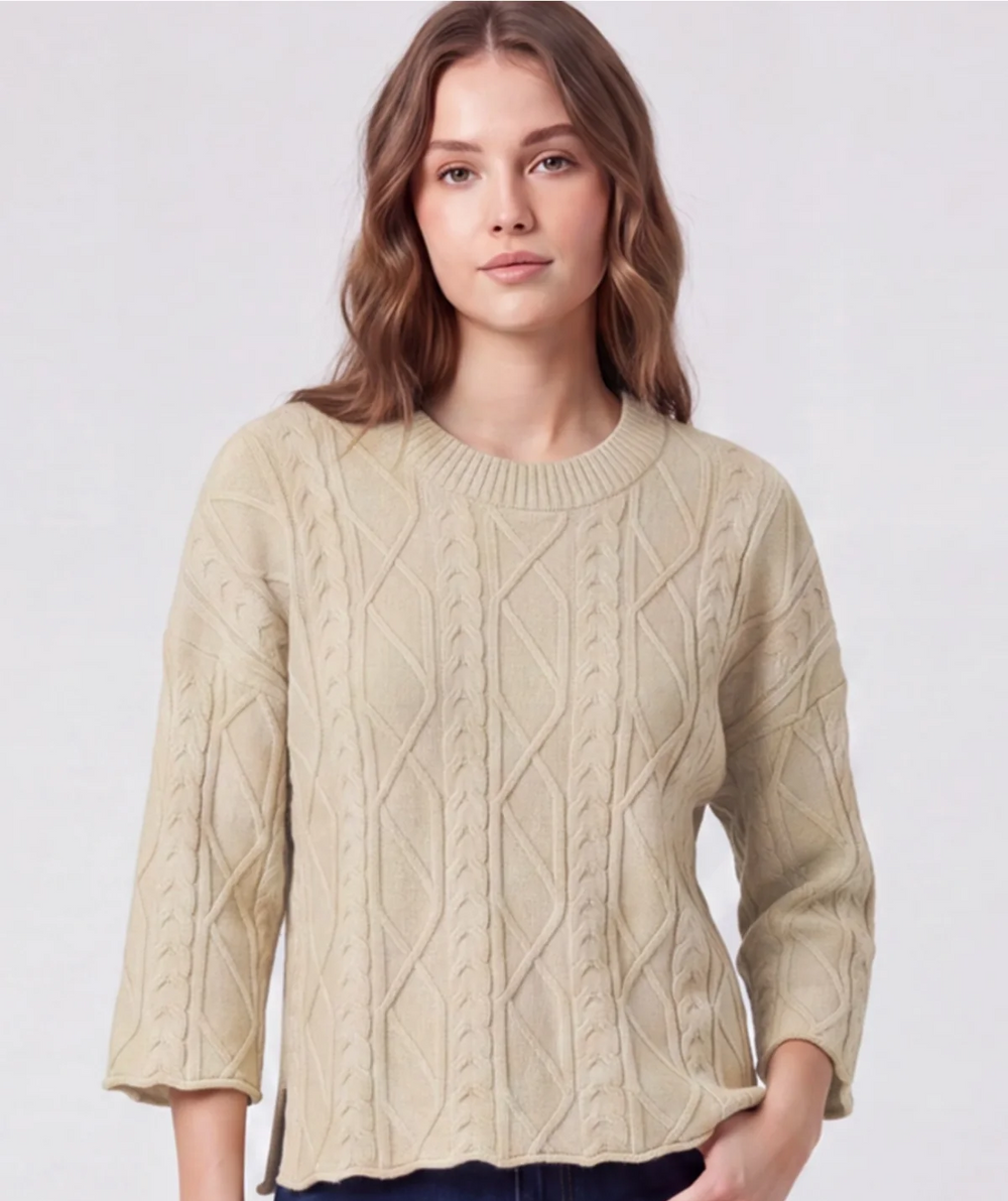 Cable Knit Sweaters and Pullovers